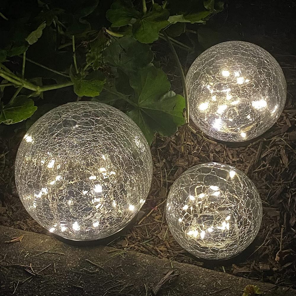 Koopman Solar Glass Ball 15Cm 20 Led