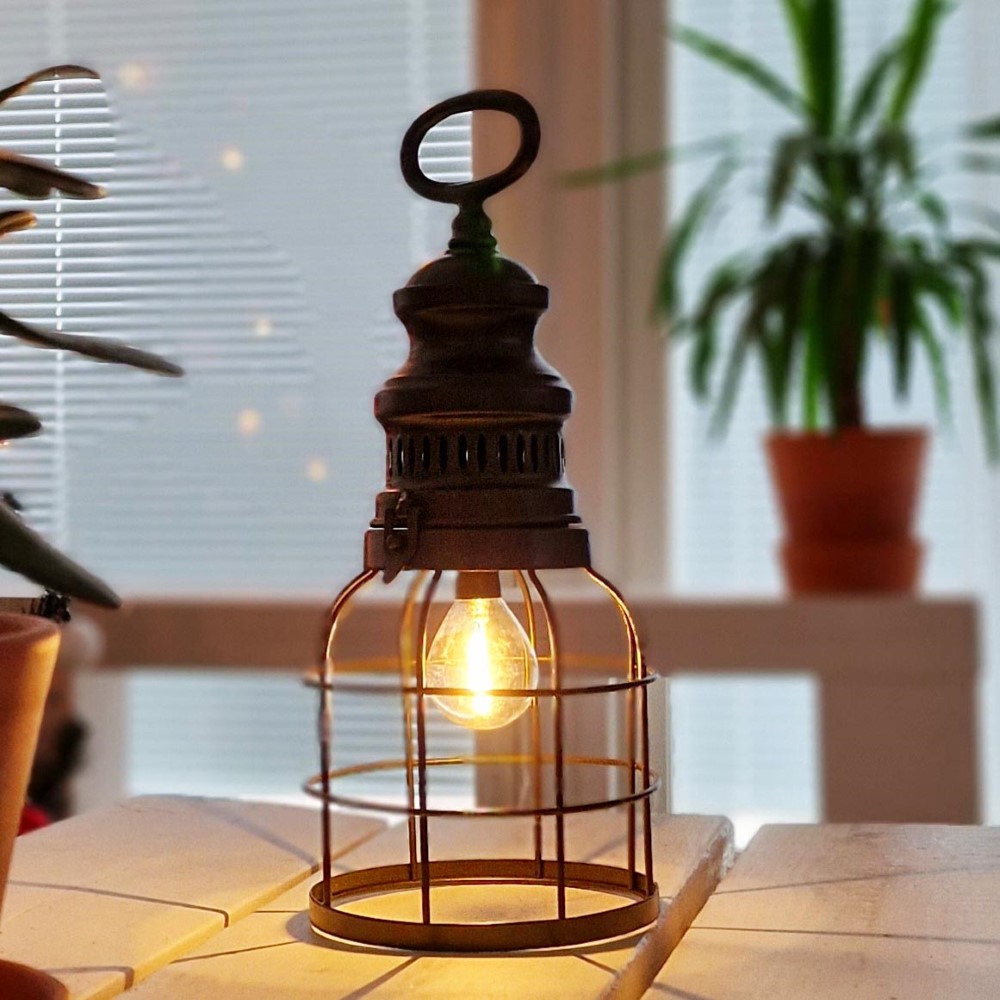 Koopman Lantern Led Storm 14 * 32 Cm