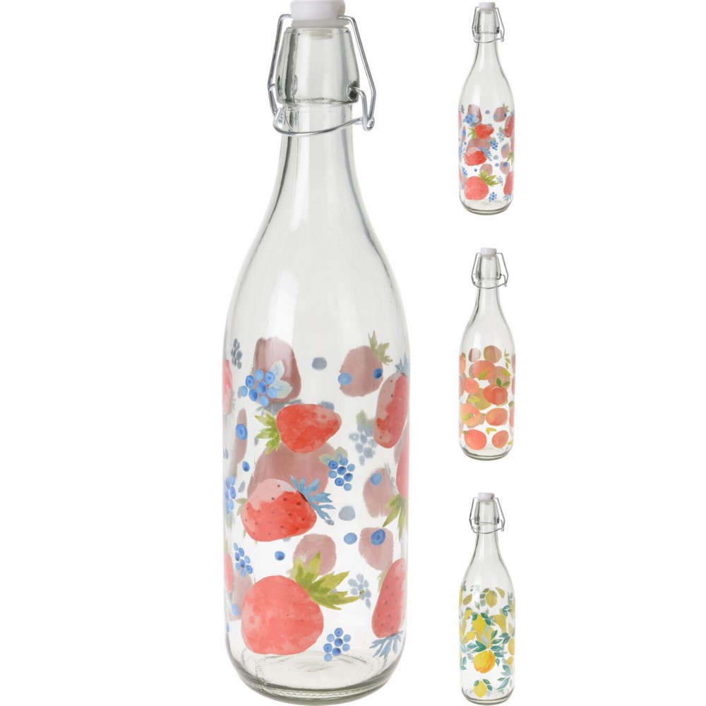 Koopman Bottle 1L With Swing Lid 3Ass