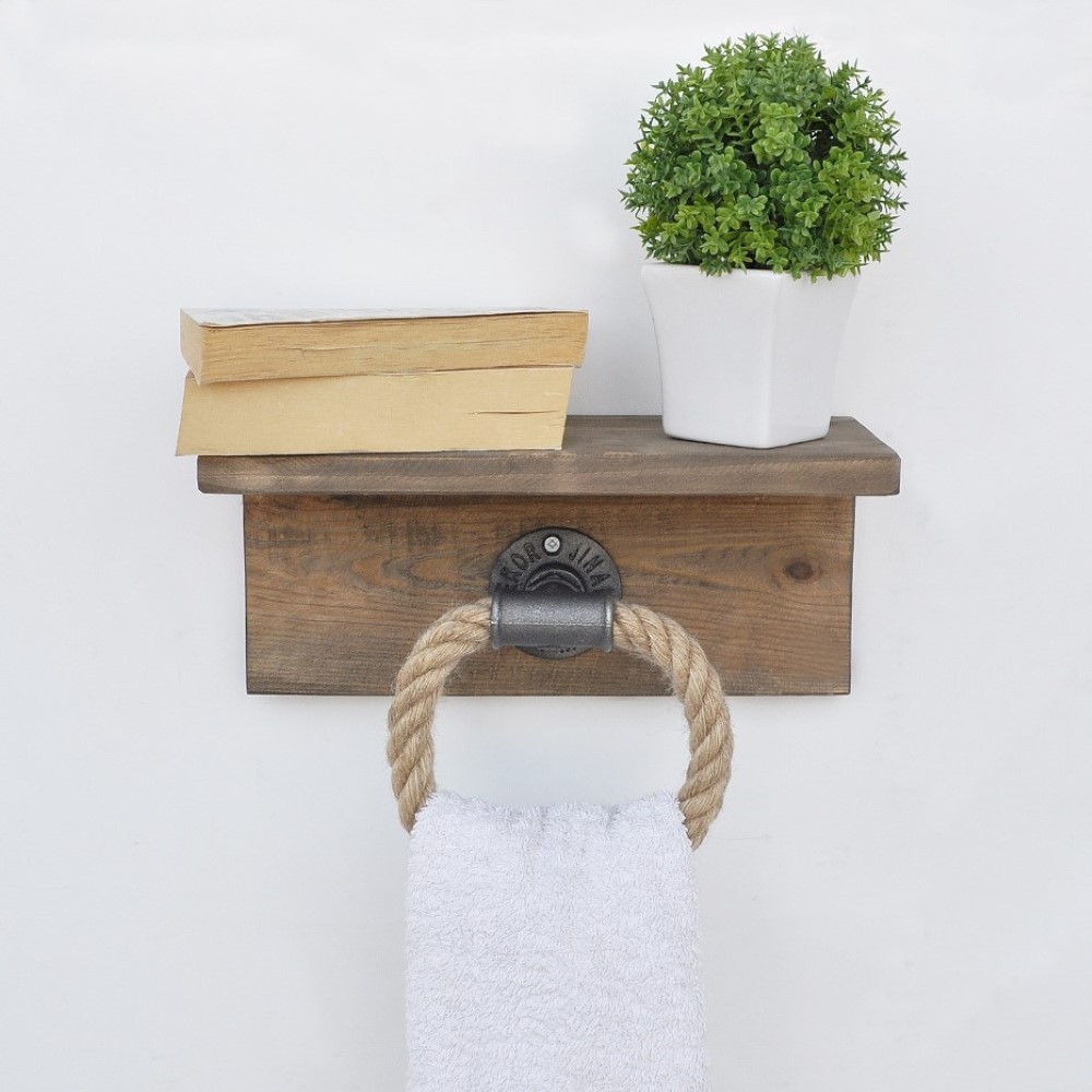 Asir Toilet Paper Holder Walnut