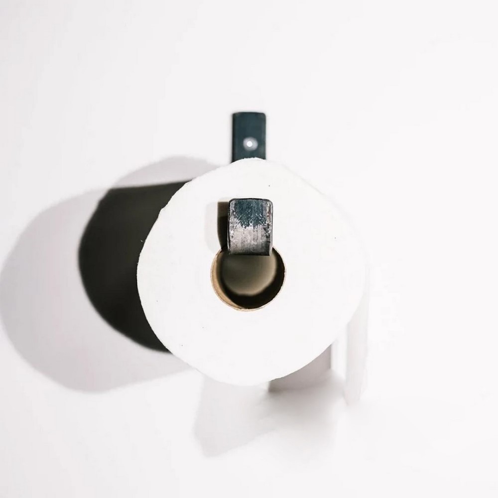 Asir Toilet Paper Holder Black