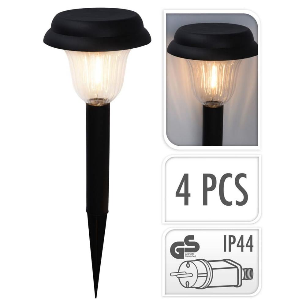 Koopman Ground Lights 4 Pcs 16X16Xh45Cm