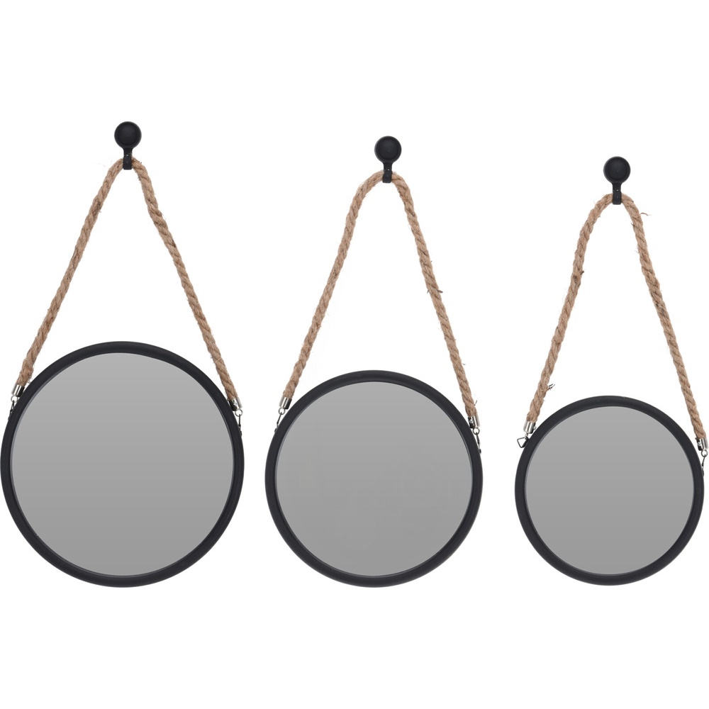 Koopman Mirror Round Set 3Pcs