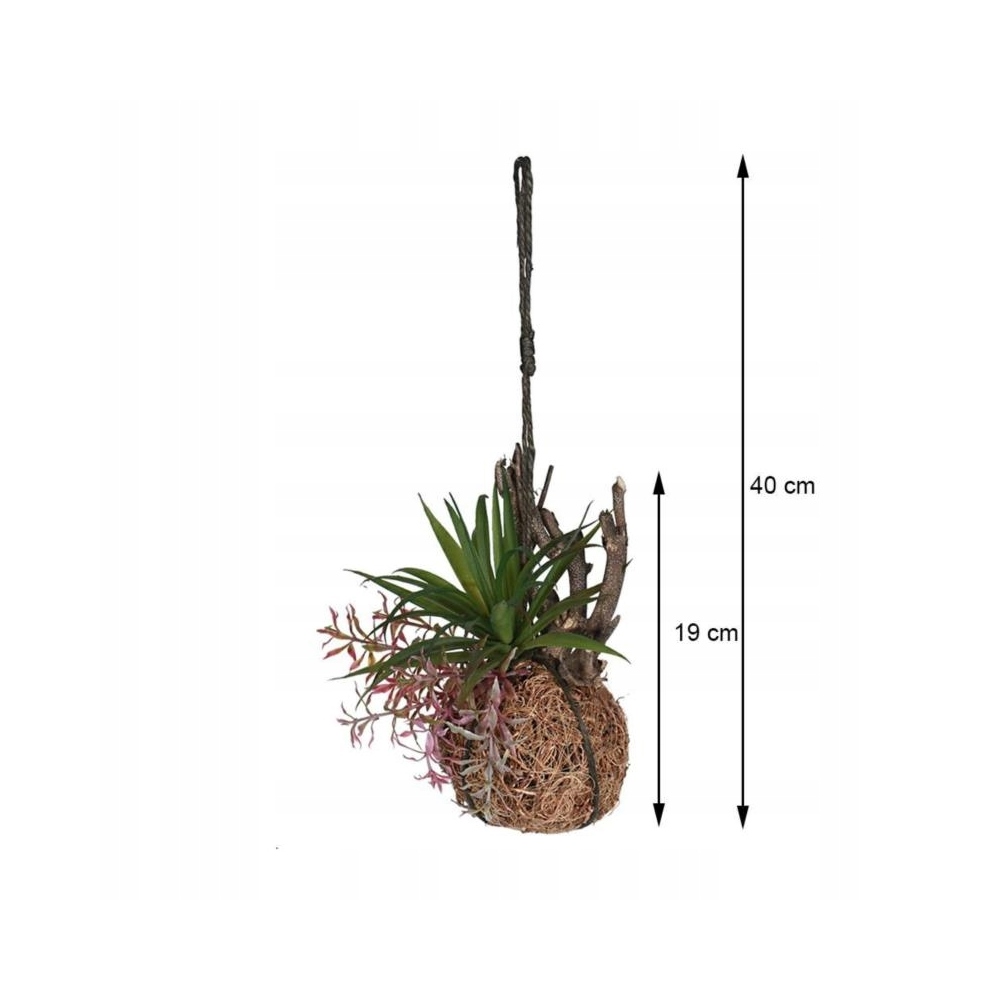 Koopman Artificial Plant Macrame 4Ass