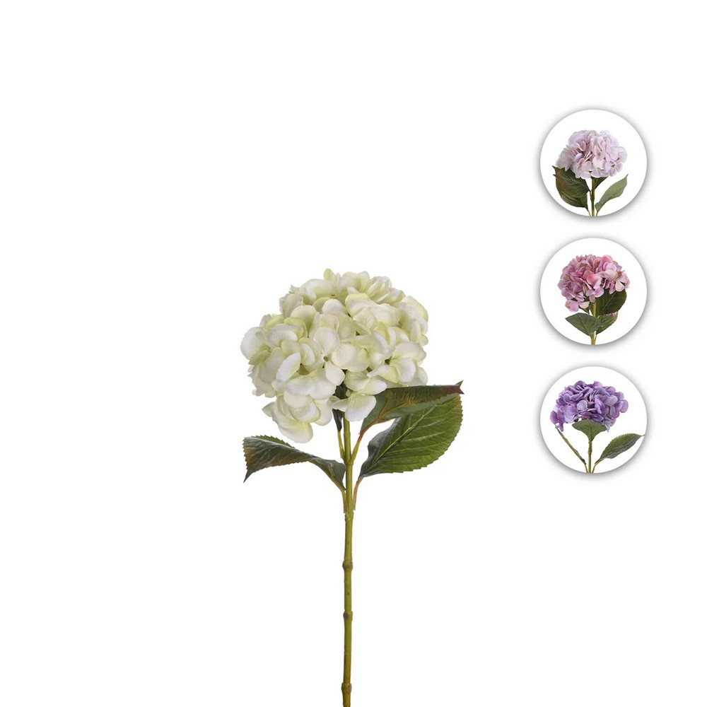 Koopman Artificial Hydrangea 65Cm 4Ass Clr