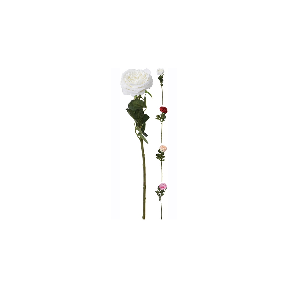 Koopman Artificial Rose 63Cm 4Ass
