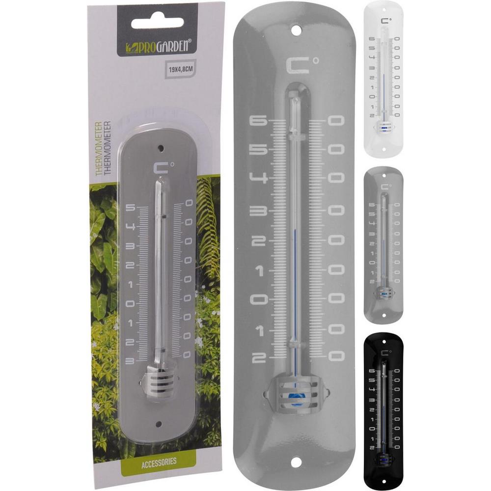 Koopman Termometer Metal 19Cm 3Ass