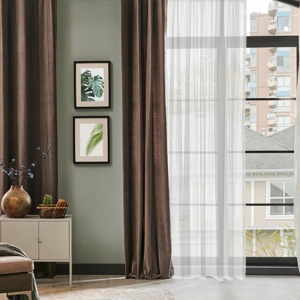 Premier Home Mira Tulle Curtain  300*270Cm