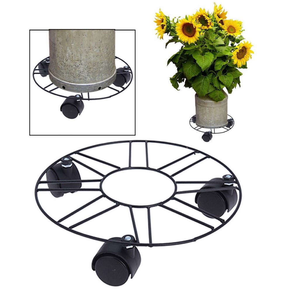 Koopman Flower Trolley 25Cm Black
