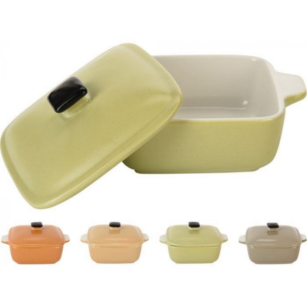 Koopman Pan Stoneware 250Ml 4Ass Clr