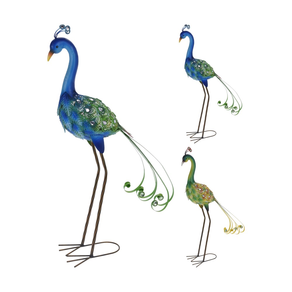 Koopman Peacock Metal 2Ass Clr