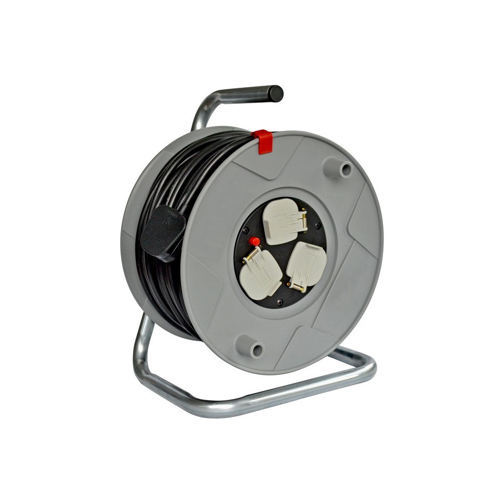 Brennenstuhl Cable Reel 3 Way Socket 50M Extension Cable