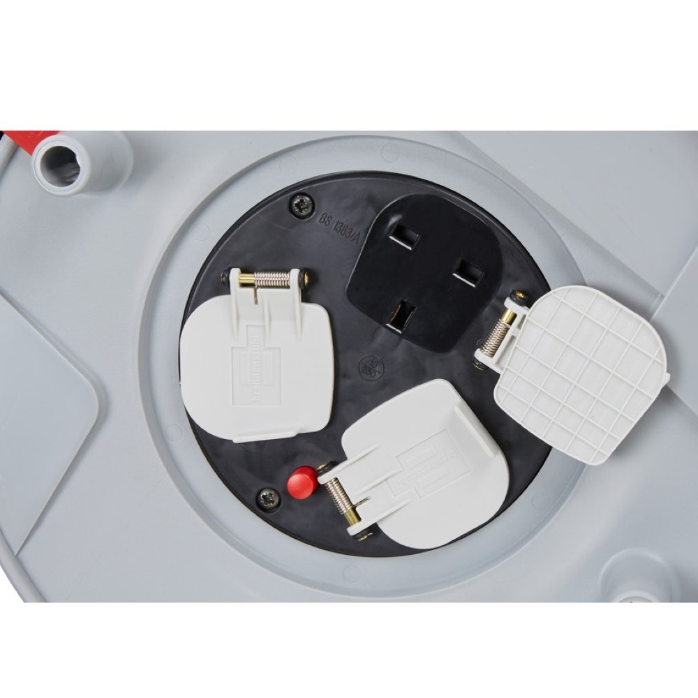 Brennenstuhl Cable Reel 3 Way Socket 50M Extension Cable