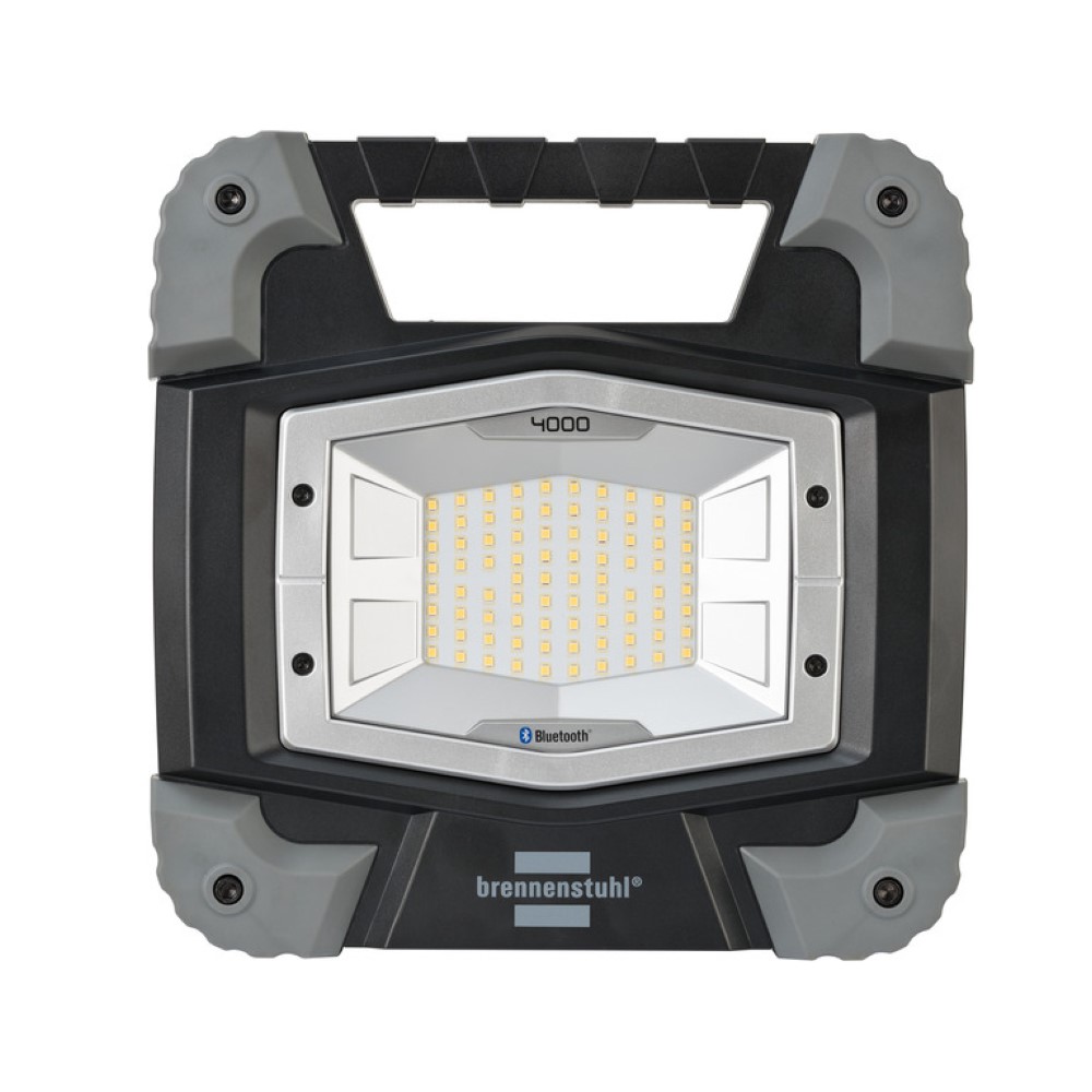Brennenstuhl Rechargable Bluetooth Led Work Light 40 W 3800Lm Ip65