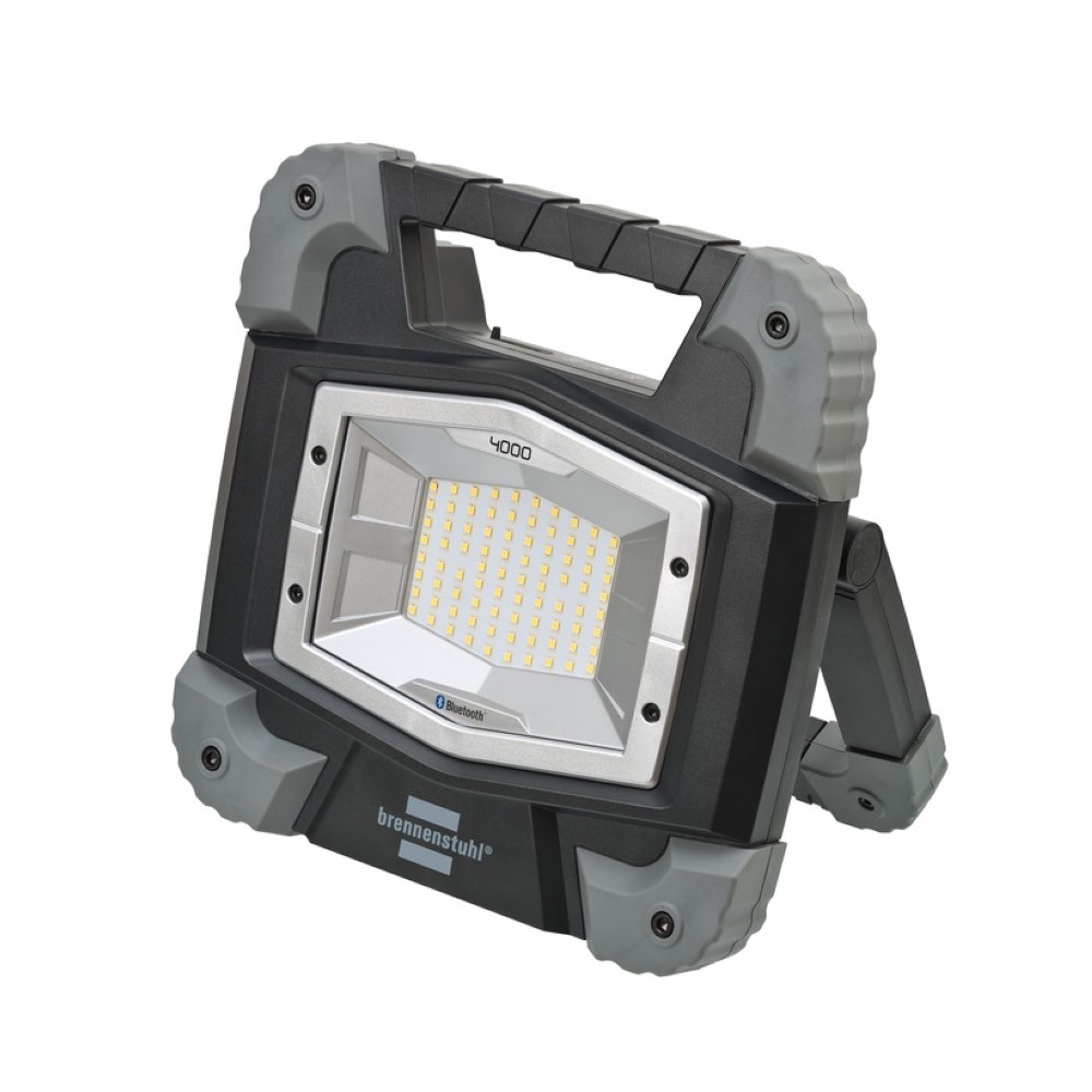 Brennenstuhl Rechargable Bluetooth Led Work Light 40 W 3800Lm Ip65