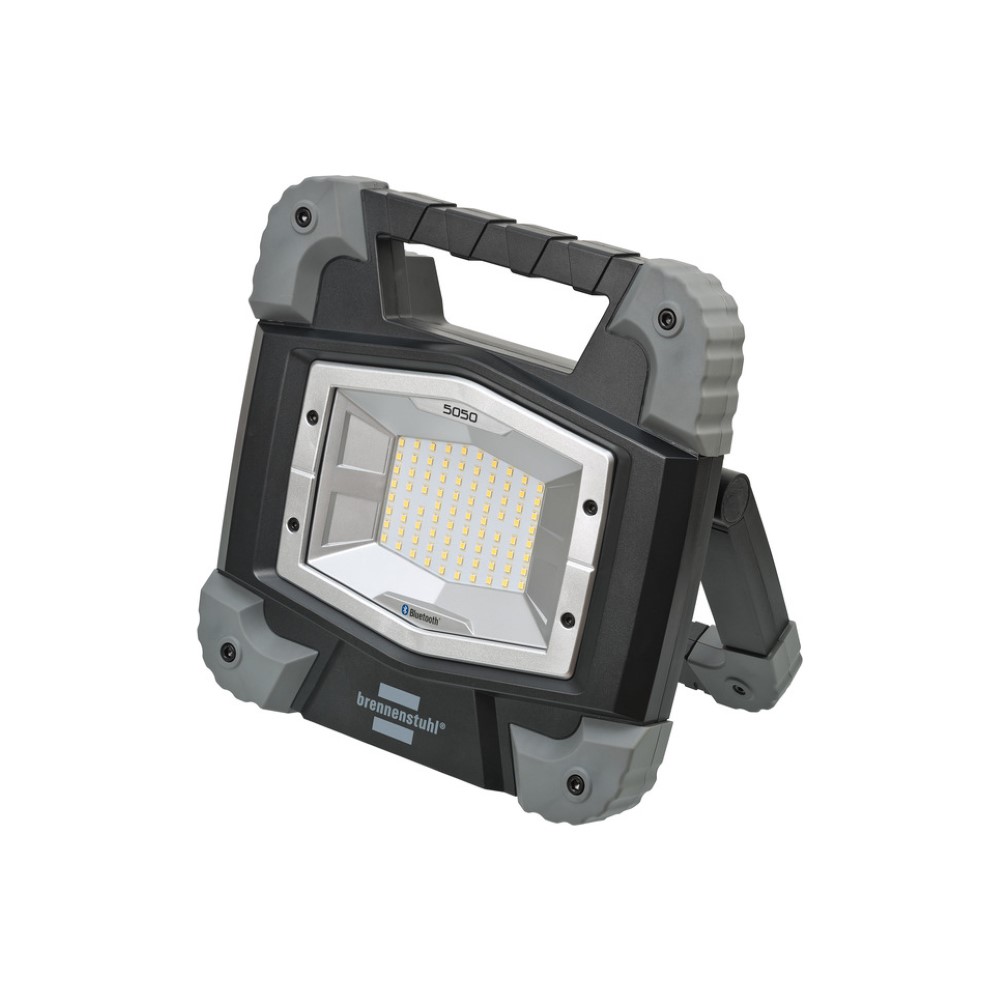 Brennenstuhl Rechargable Bluetooth Led Work Light 50 W 5700 Lm Ip54