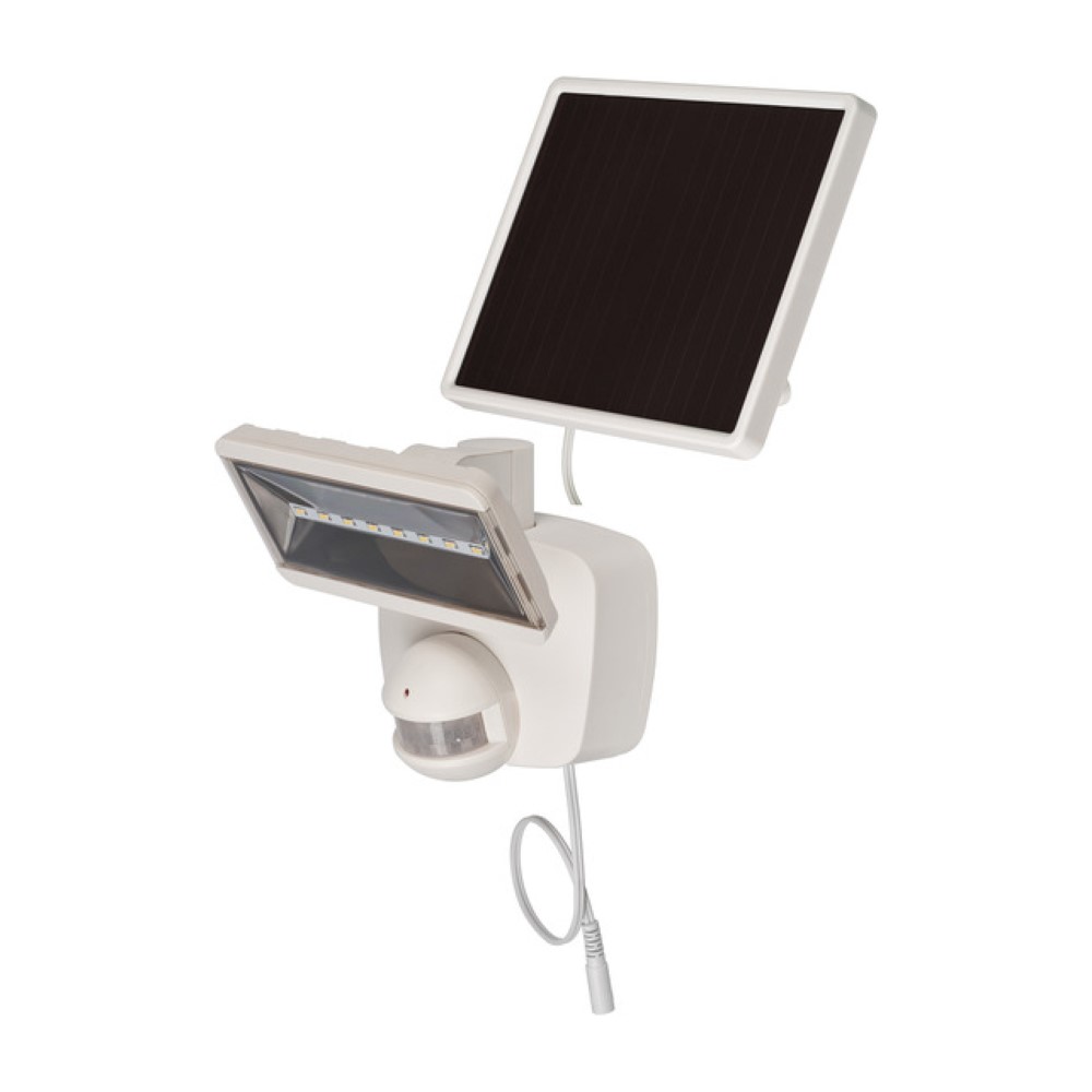Brennenstuhl Solar Led Light With Infrared Motion Detector White