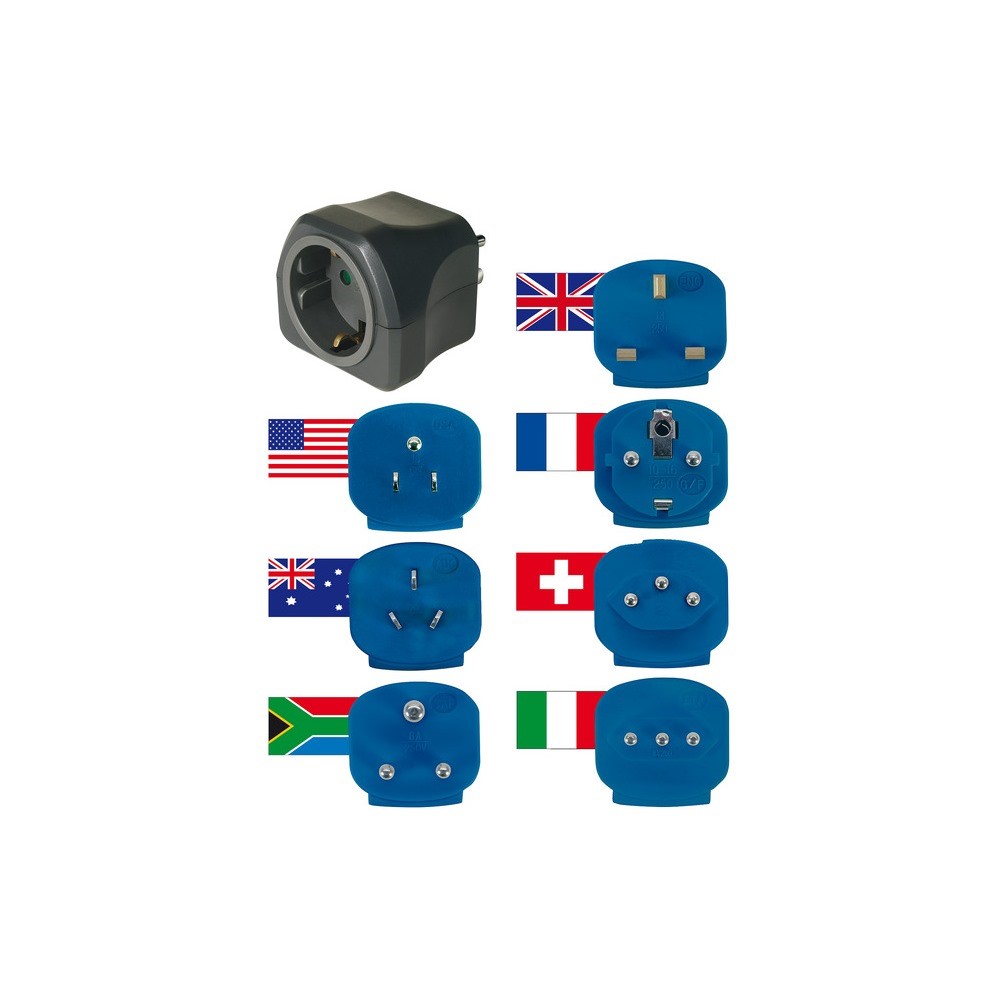 Brennenstuhl Travel Adapter Set 7 Plug