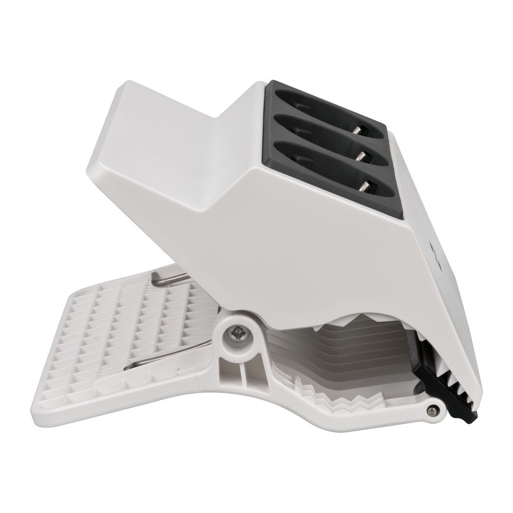 Brennenstuhl Clampable Socket Strip 3 Way 3M Cable White