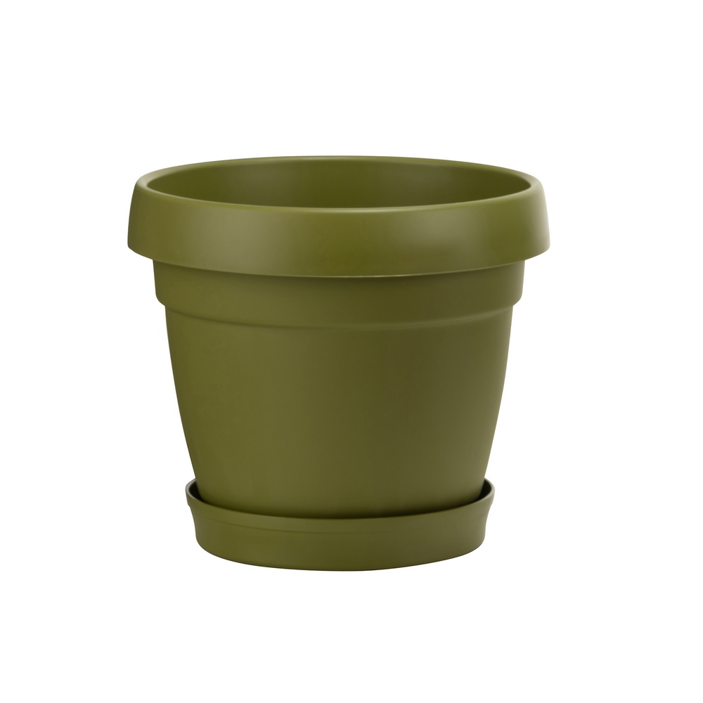 Poliwork Manolya 34 Basic Flower Pot Green