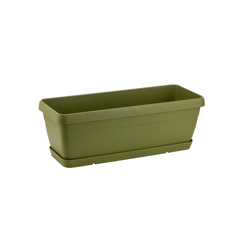 Poliwork Manolya Balcony Flower Pot 40 Green