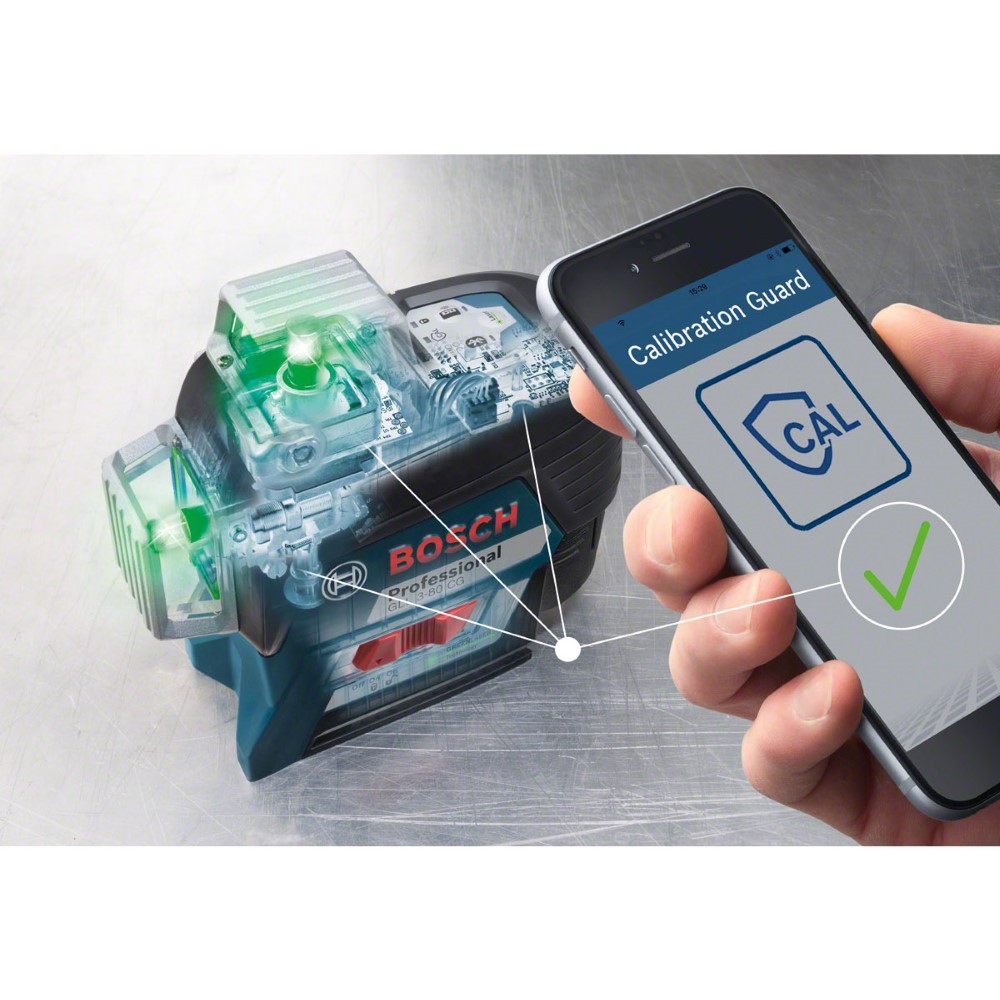 BOSCH Bosch Gll 3-80G Line Laser (3X360° Lines)