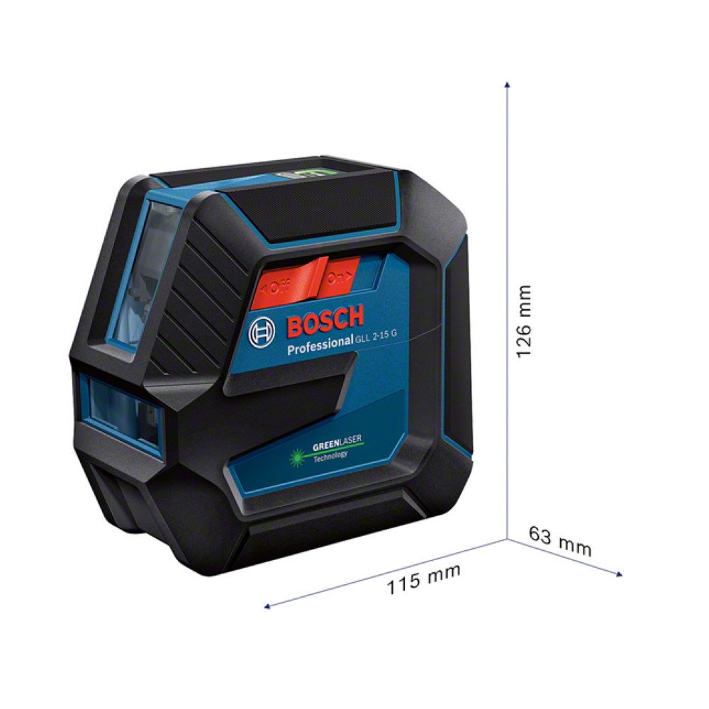 BOSCH Bosch Gll 2-15 G + Lb 10G Line Laser