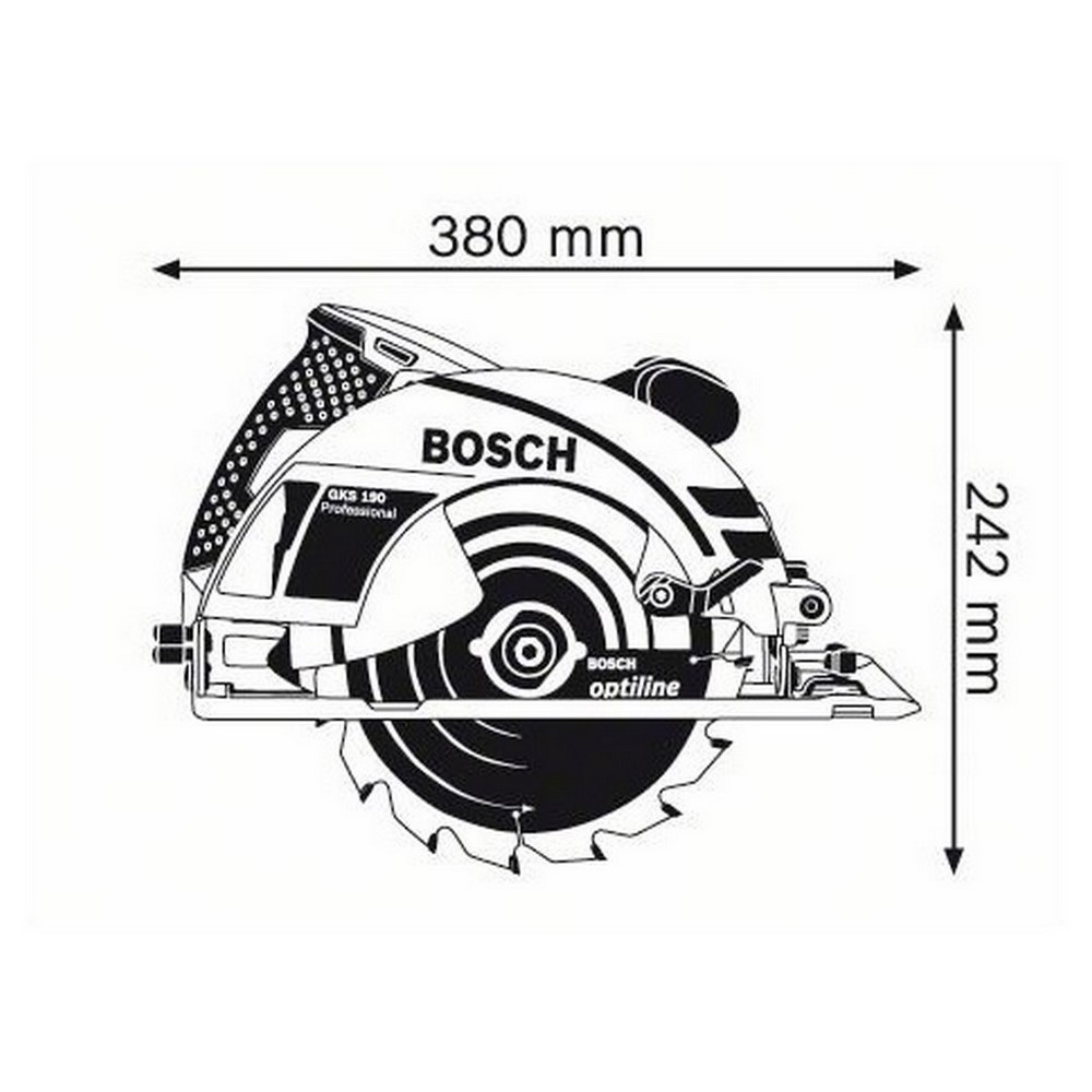 Bosch Gks 190 Hand-Held Circular Saw