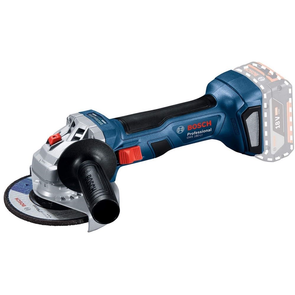 BOSCH Bosch Gws 180-Li Cordless Angle Grinder