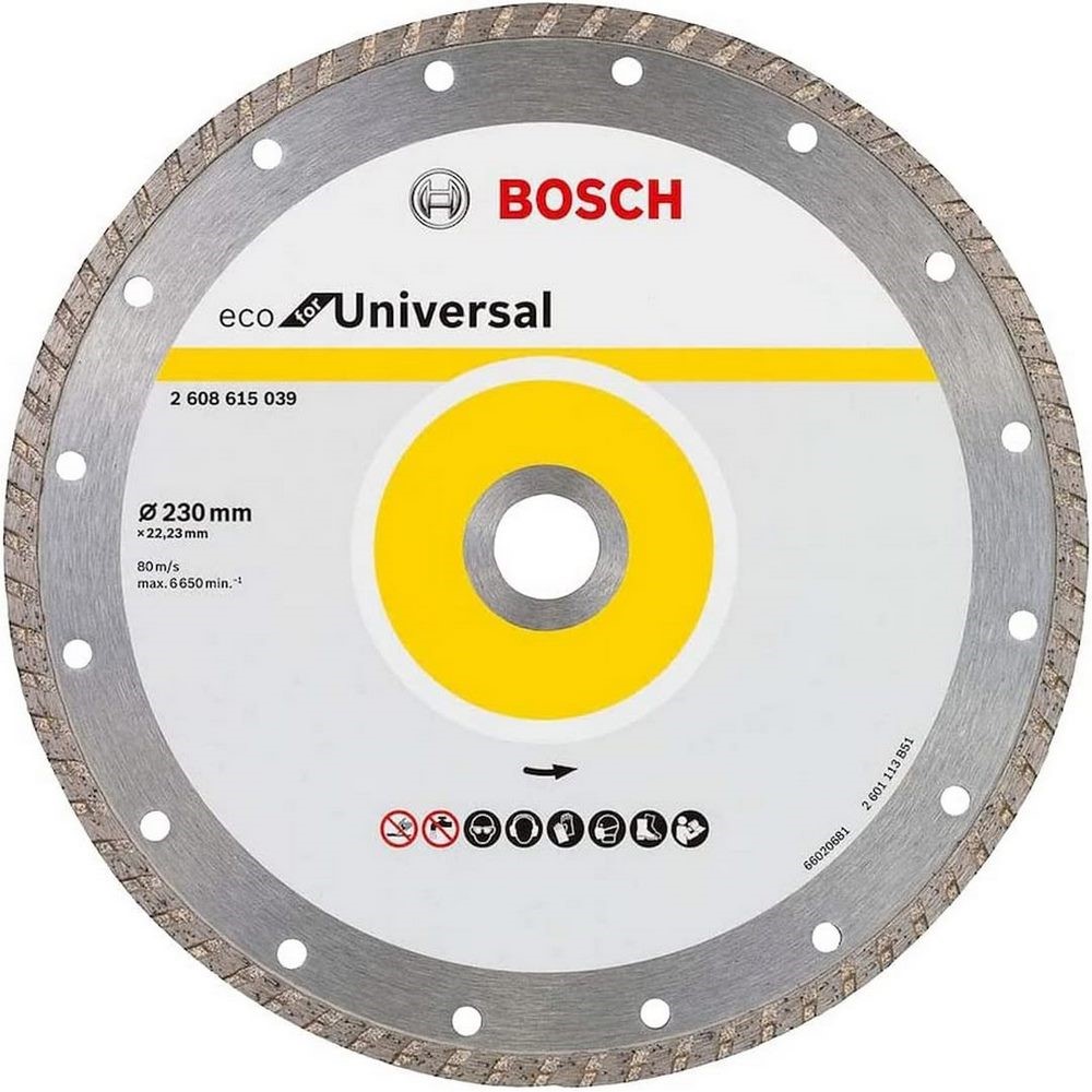 BOSCH Bosch Diamond Cutting Wheel Efunivt 230*22,23Mm