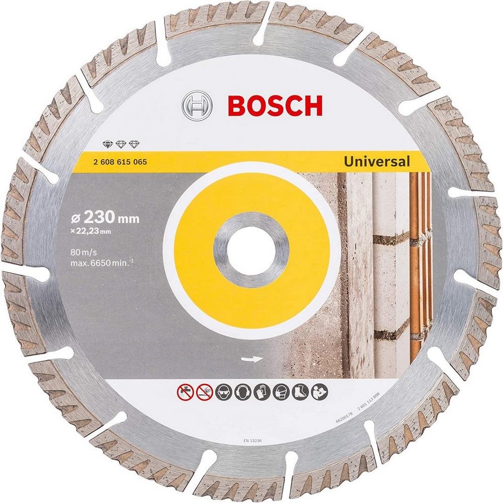 BOSCH Bosch Diamond Cutting Wheel Sfuniv 230*22,23Mm