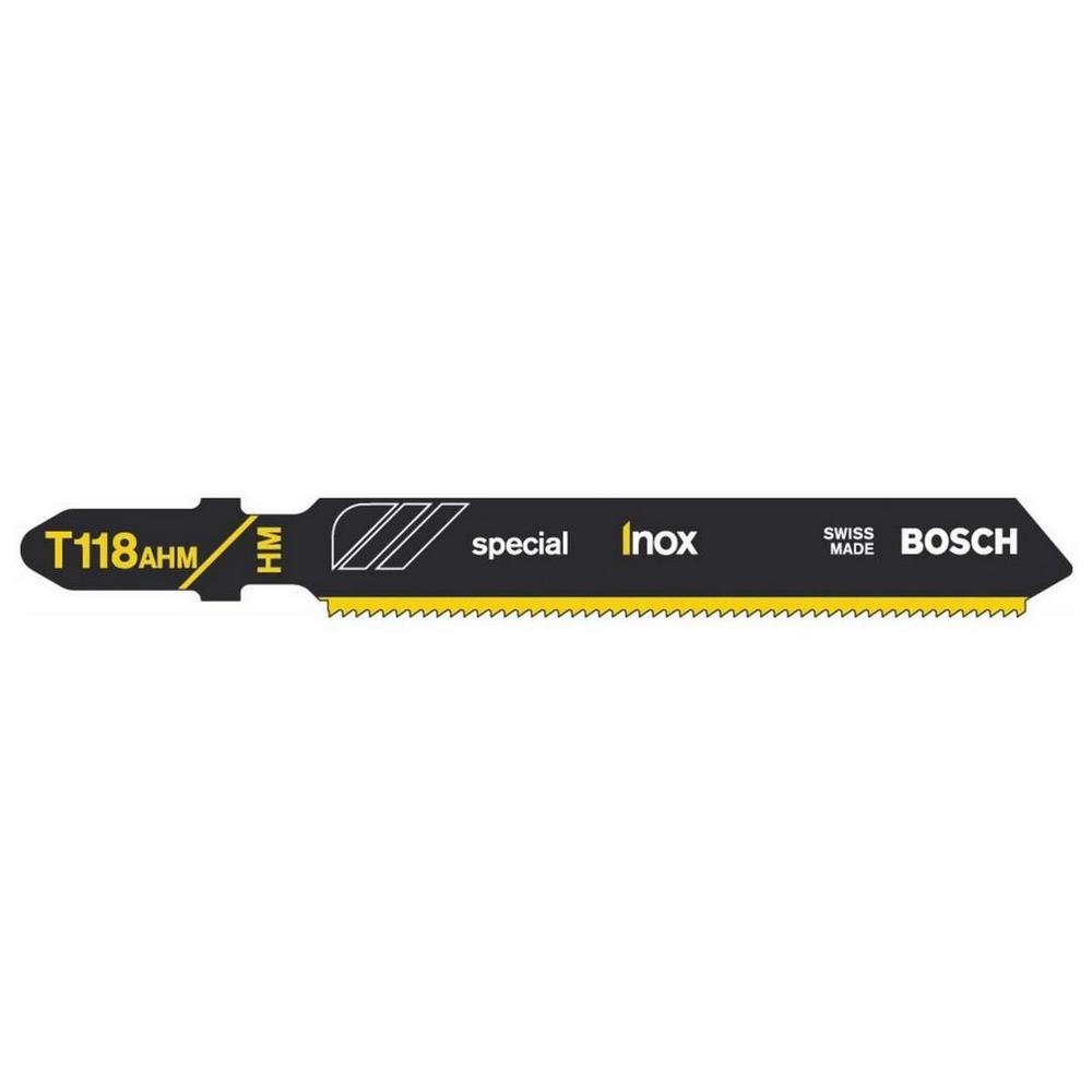 BOSCH Bosch Jigsaw Blade Speci For Inox T118Ahm 3 Pcs