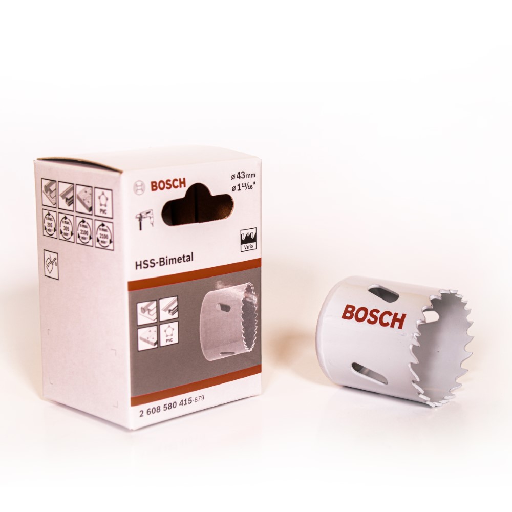 BOSCH Bosch Bi-Metal Holesaw 43Mm