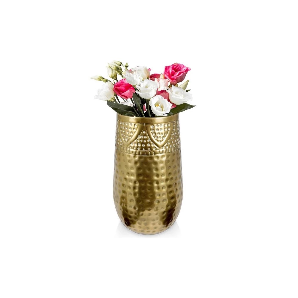 Koopman Vase Metal Gold 19X19X30Cm