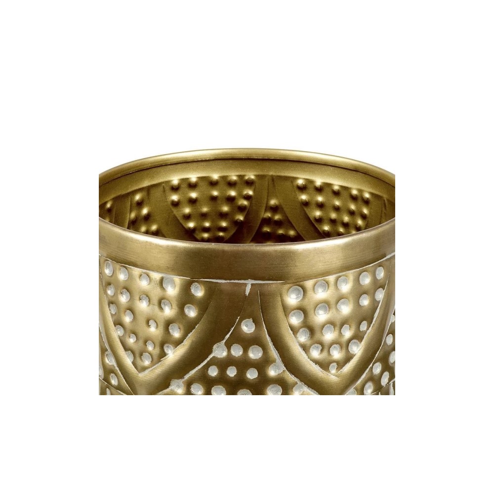 Koopman Vase Metal Gold 19X19X30Cm