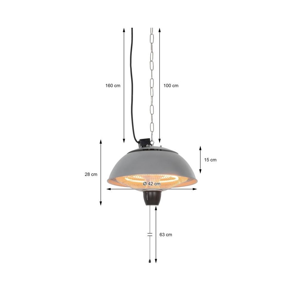 Koopman Electrics Patio Heater 1500W