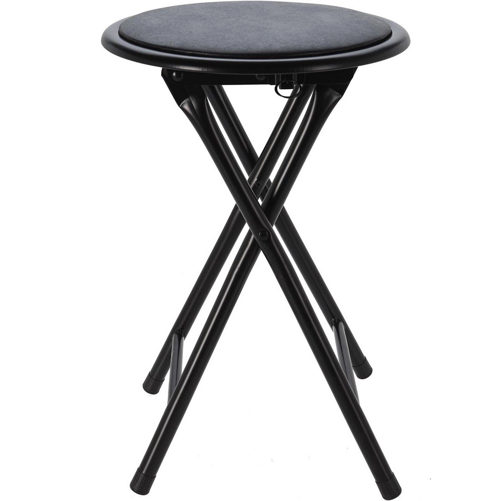 Koopman Folding Stool Pv Black
