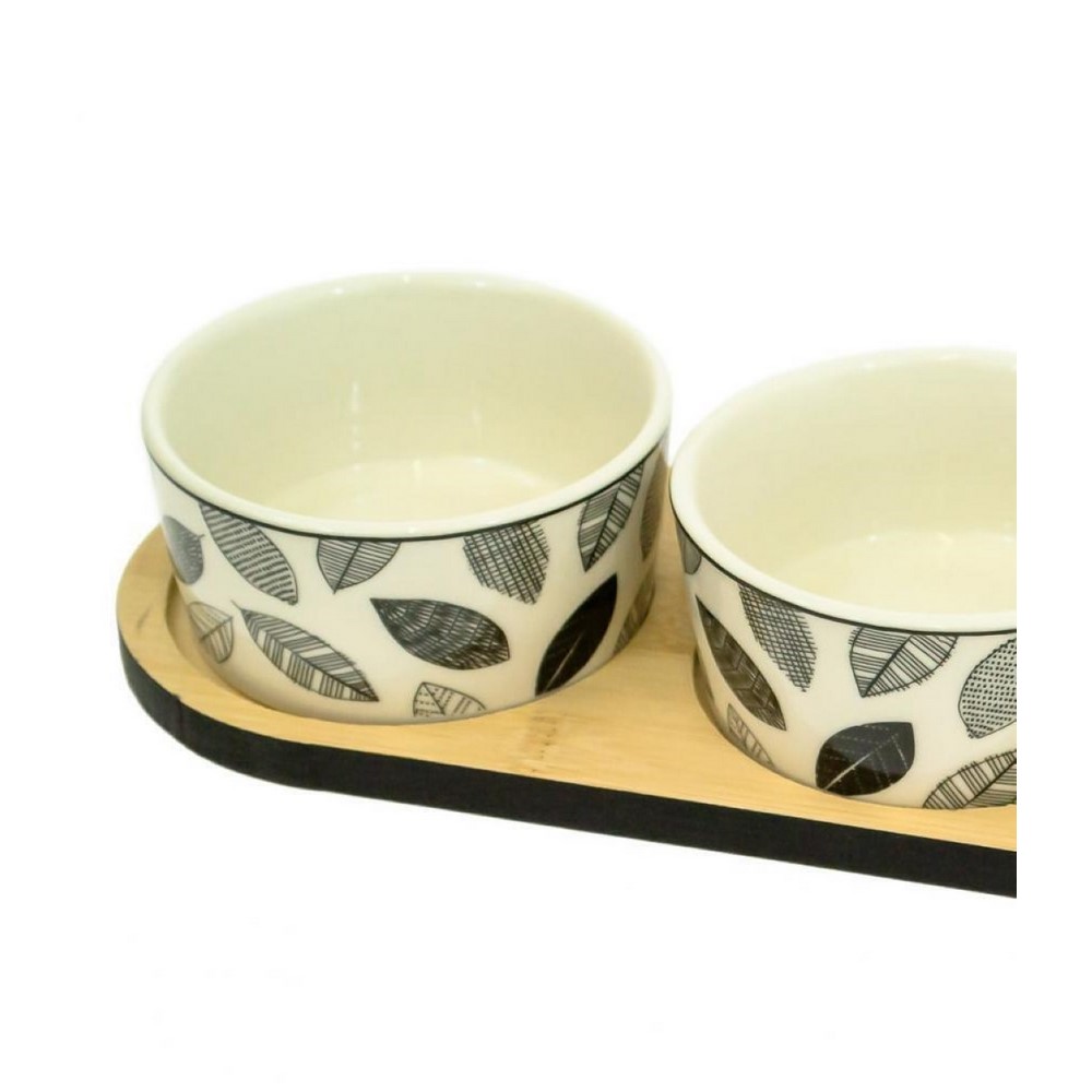 Koopman Serving Set On Shelf 4Pcs