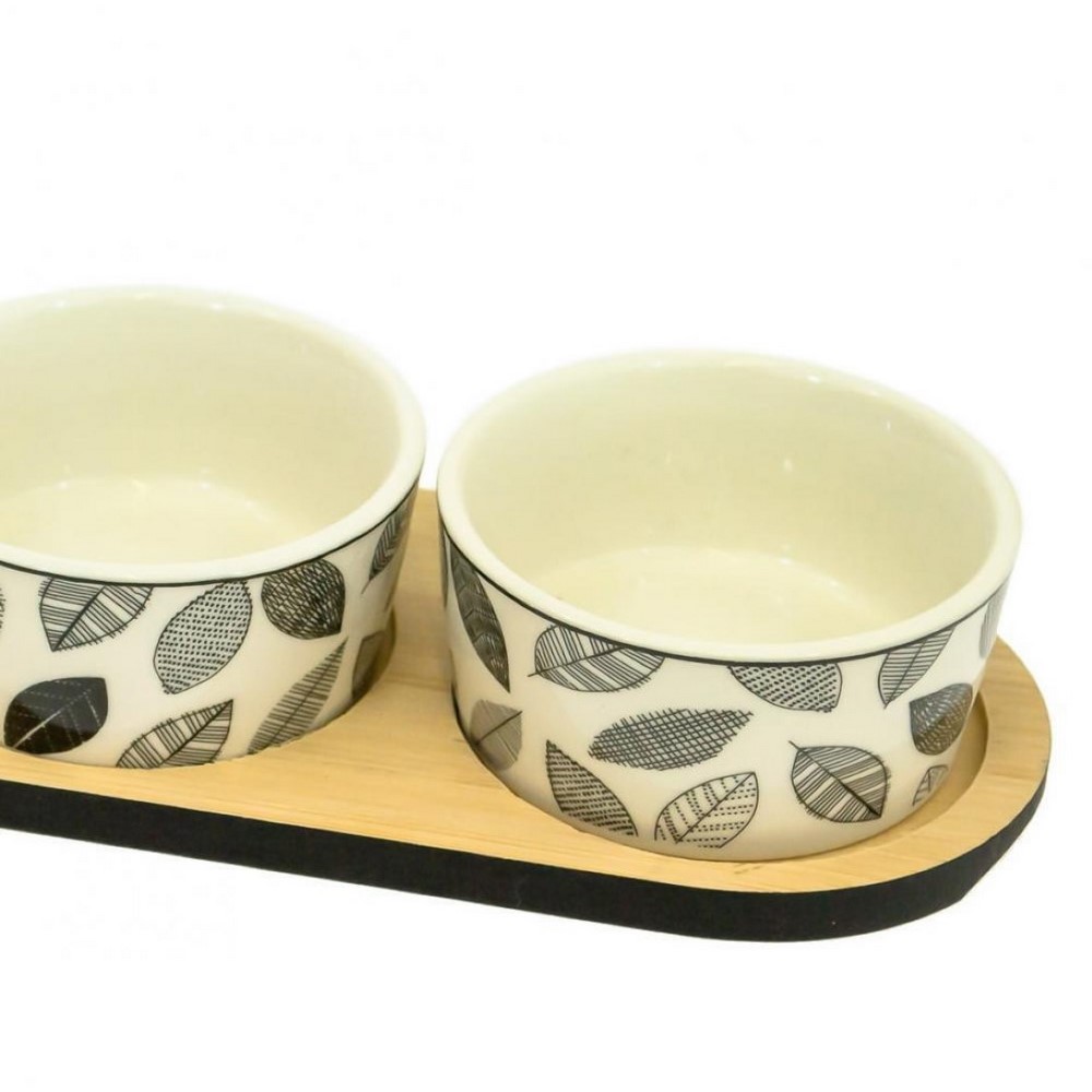 Koopman Serving Set On Shelf 4Pcs