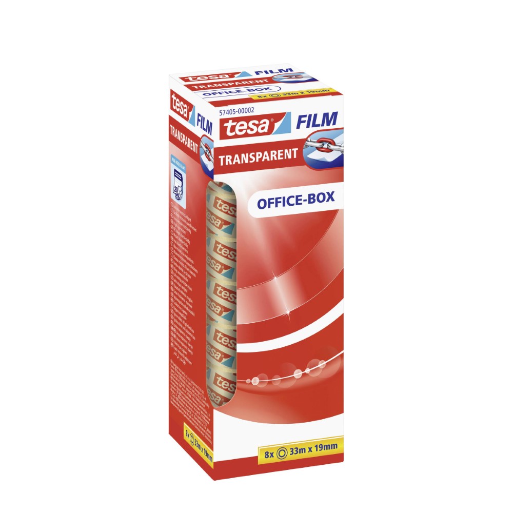 Tesafilm Transparent 8 X 33M X 19Mm
