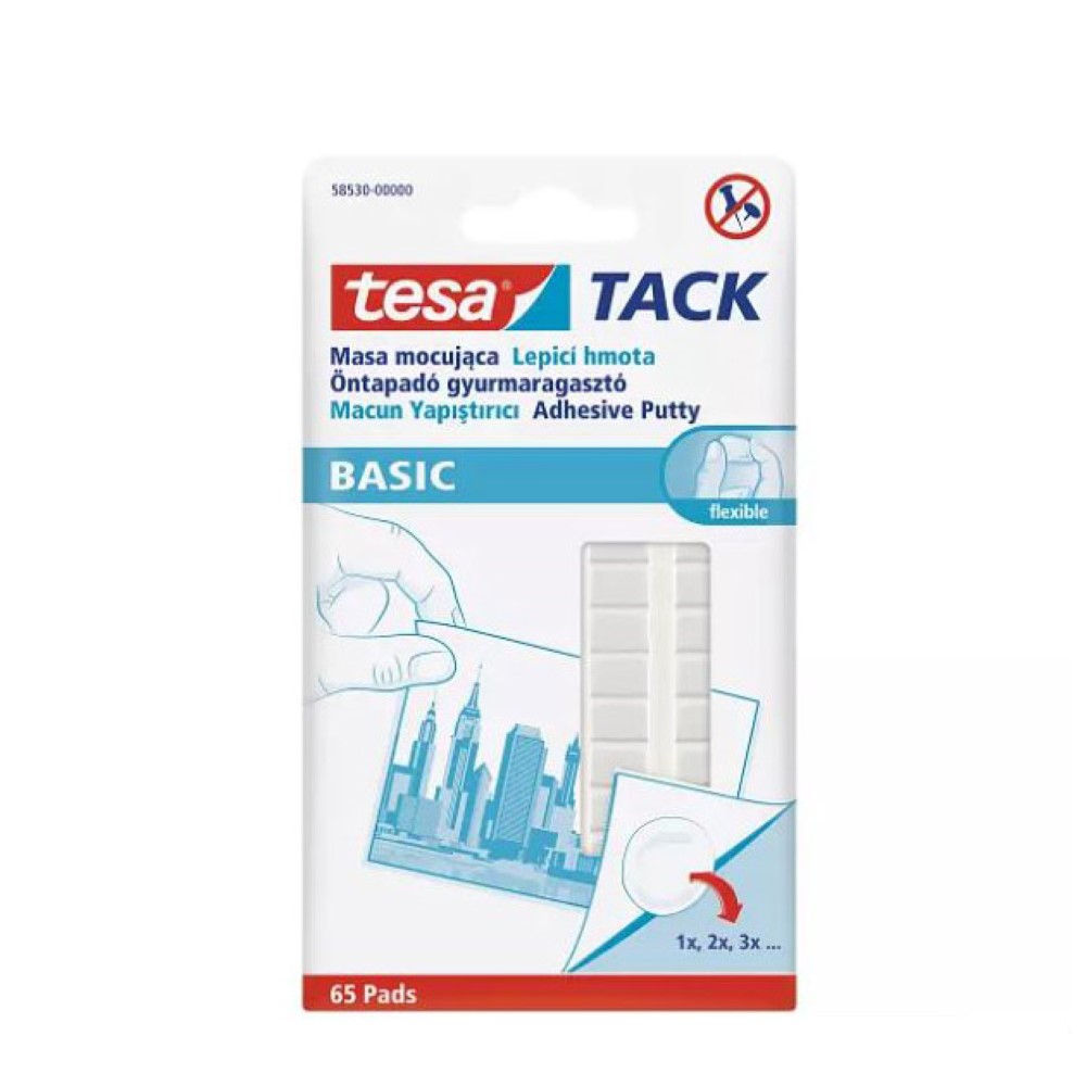 Tesa® Tack Basic Putty 65Pcs