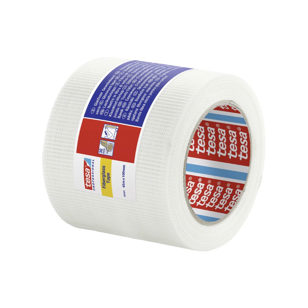 Tesa Fibreglass Tape White 45M : 100Mm