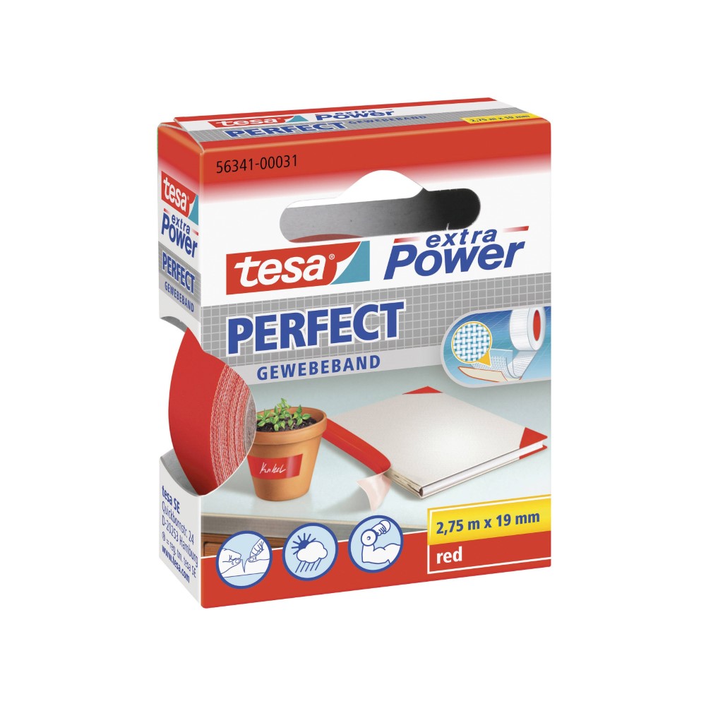 Tesa Extra Power Perfect Red