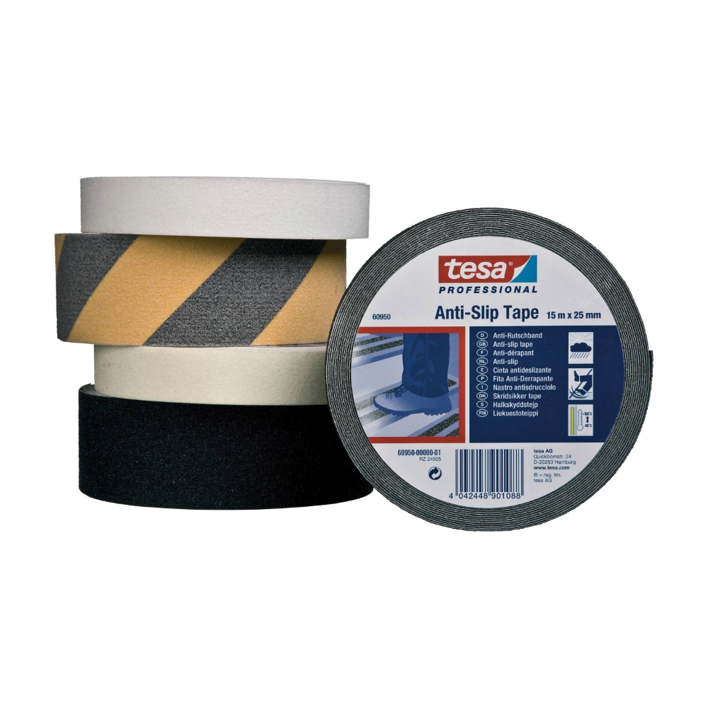 Tesa Anti Slip Tape Professional Black