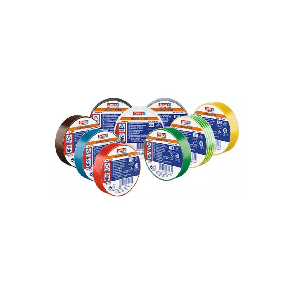 Tesaflex Electrical Insulation Tape Yellow