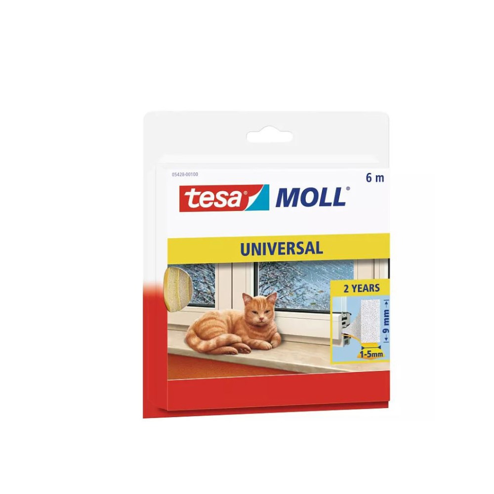 Tesamoll Universal Foam (1-5Mm Gaps) White