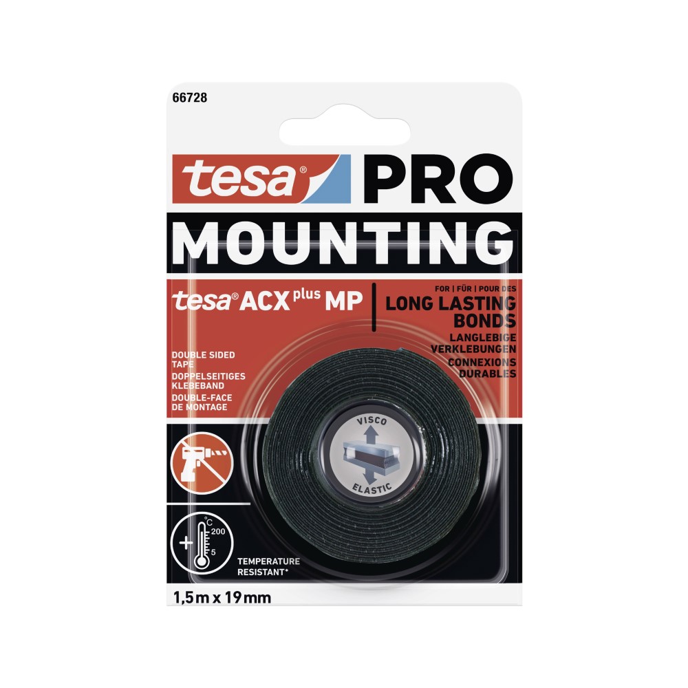 Tesa Mounting Pro Acx + Mp Black