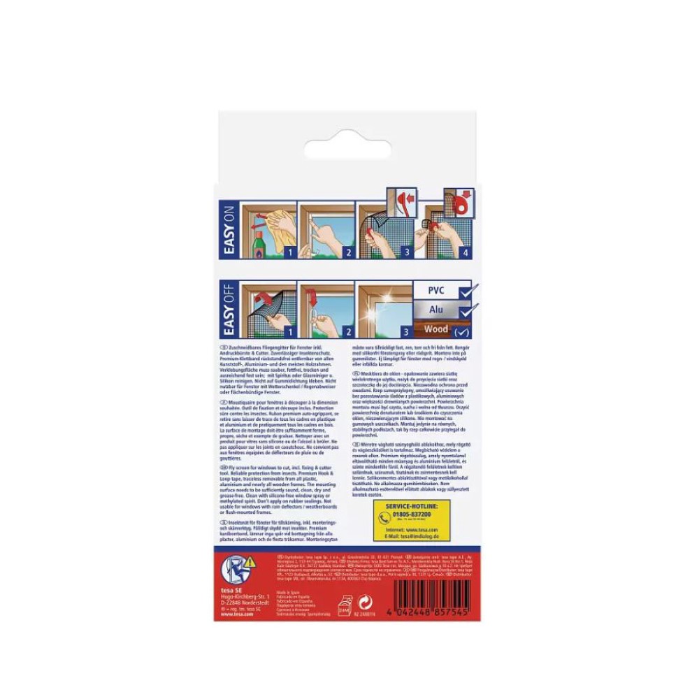 Tesa Mn Comfort Window 1,3X1,5 White