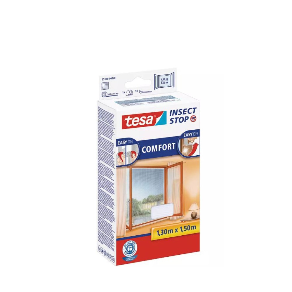 Tesa Mn Comfort Window 1,3X1,5 White