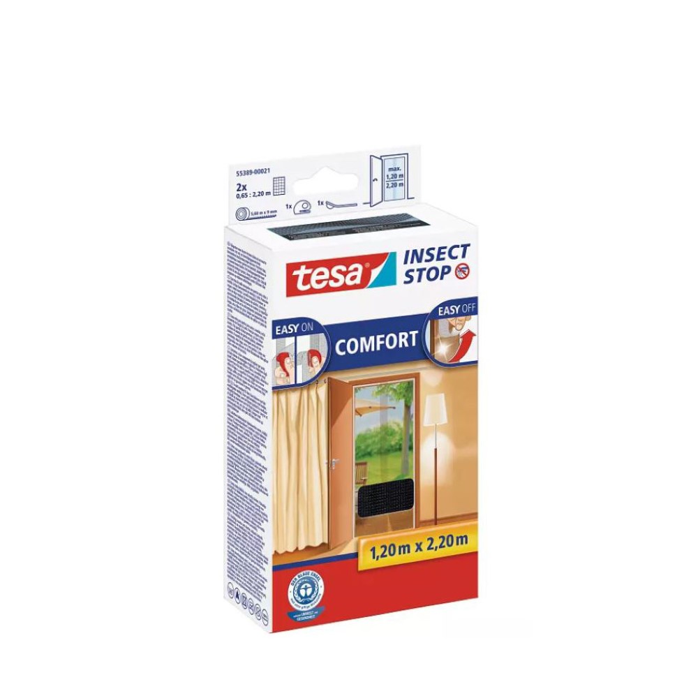Tesa Mn Comfort Door 2X0,65X2,2 Black